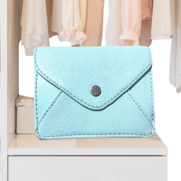 Aimee Kestenberg Ashley Trifold, Mint Green - Picture 1 of 9